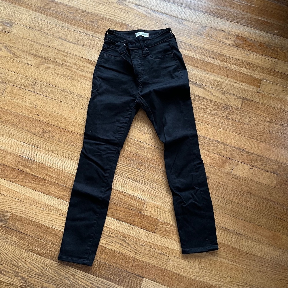 Madewell Black Curvy High Rise Skinny Size 24P